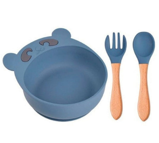 Bowl silicona figura osito - habibatikids