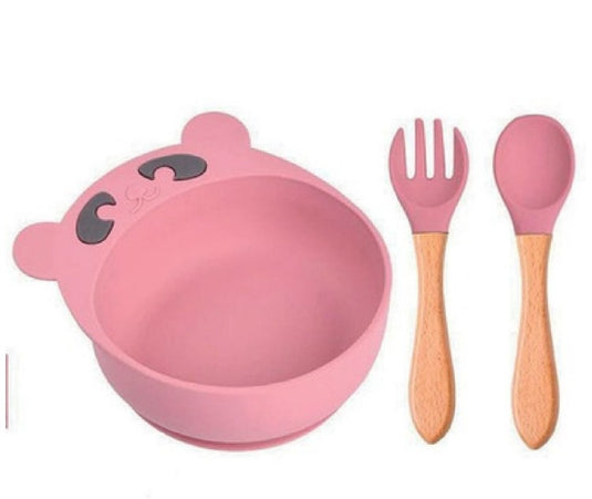 Bowl silicona figura osito - habibatikids