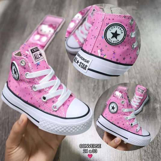 Bota Estrellas Fucsia