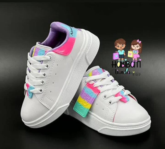 Tenis Alexander llavero lila - habibatikids