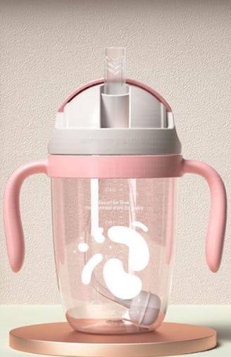 Vaso pitillo con válvula antigas 300ml - habibatikids