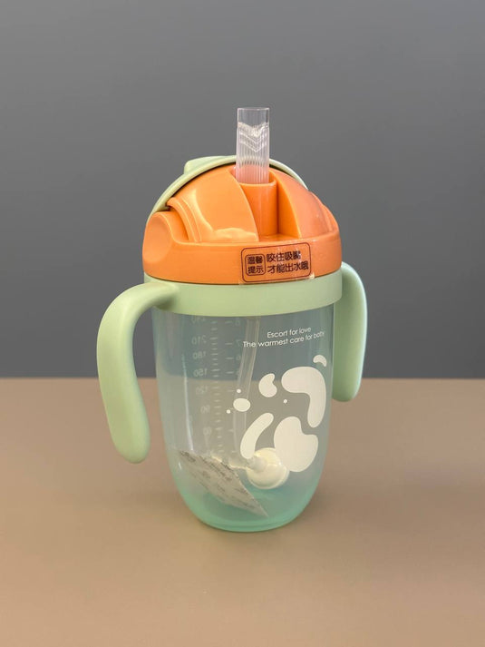 Vaso pitillo con válvula antigas 300ml - habibatikids