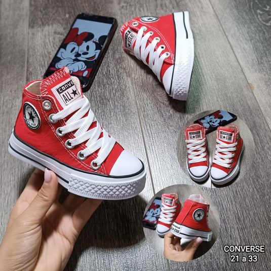 Converse clásico Bota Roja