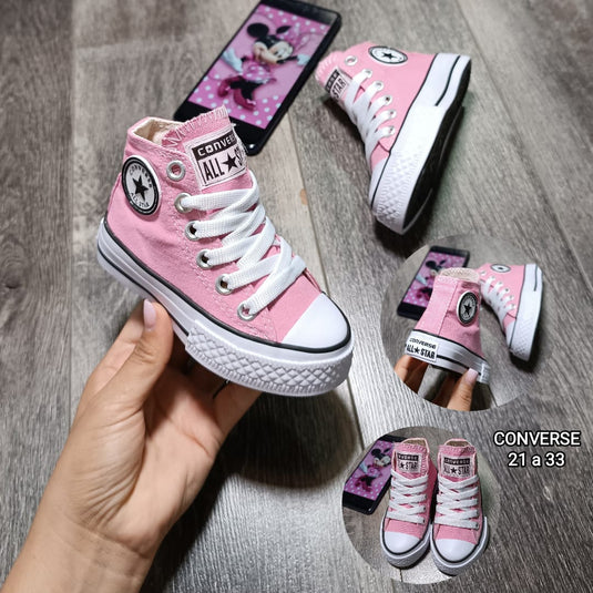 Converse Bota Rosa